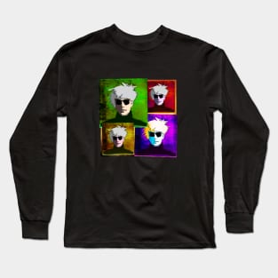 ANDY WARHOL COLLAGE - AMERICAN POP ARTIST Long Sleeve T-Shirt